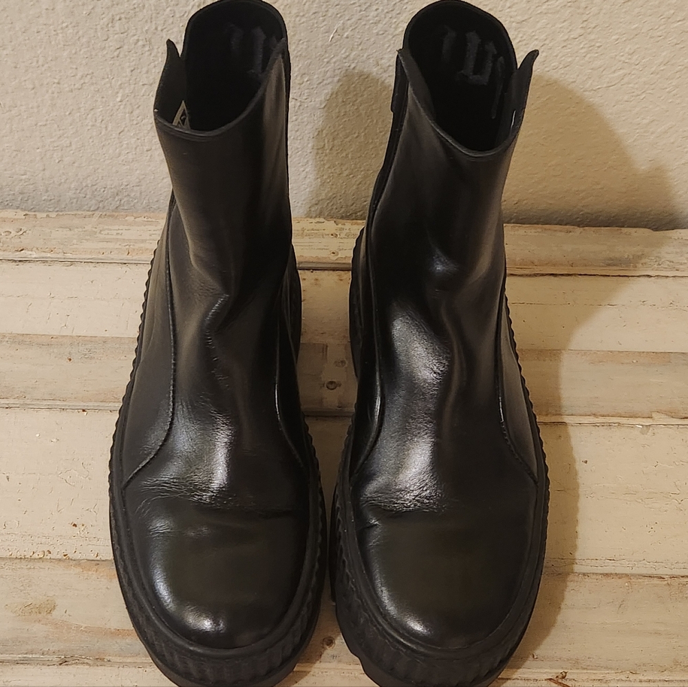 FENTY Puma Chelsea Sneaker Platform Boots – Rihanna Collection – Size 8.5 - Picture 8 of 12